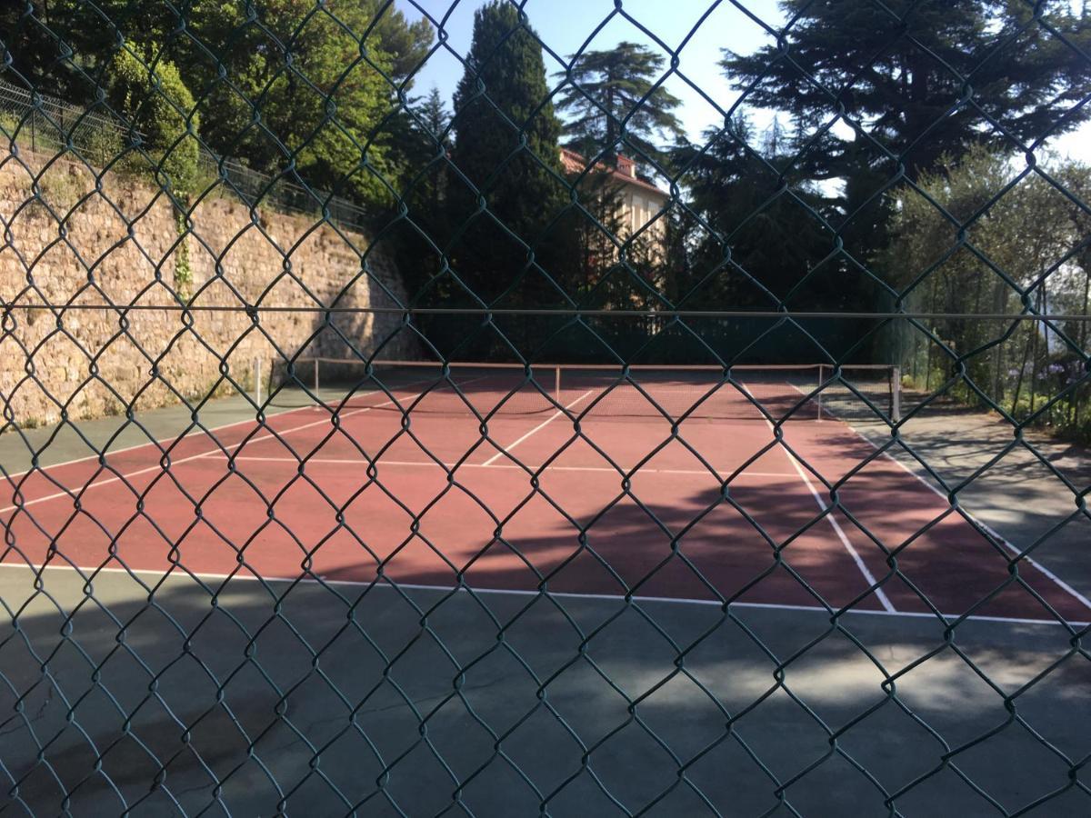 Clim Jardin Et Parking Prive -Piscine Tennis Et Park Vue Mer Грас Екстериор снимка